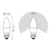 Лампа Gauss Свеча 6.5W 550lm 4100К E27 LED 1/10/100