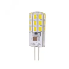 PLED-G4  3w  2700K 200Lm 220V (силикон, d11*38мм) Jazzway