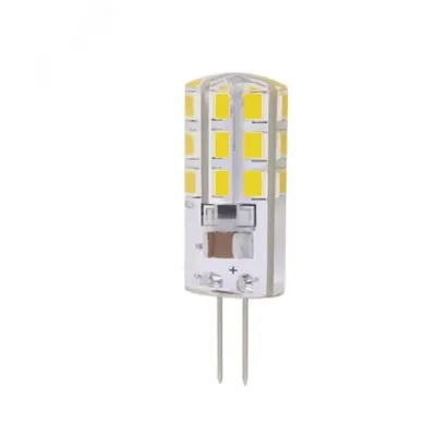 PLED-G4  3w  2700K 200Lm 220V (силикон, d11*38мм) Jazzway