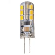 PLED-G4  3w  4000K 200Lm 220V (силикон, d11*38мм) Jazzway
