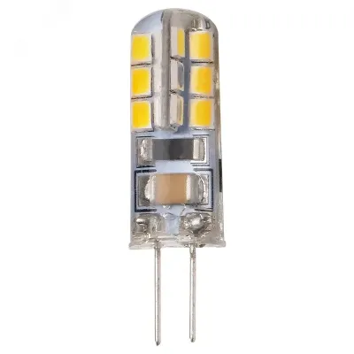 PLED-G4  3w  4000K 200Lm 220V (силикон, d11*38мм) Jazzway