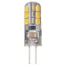 PLED-G4  3w  4000K 200Lm 220V (силикон, d11*38мм) Jazzway