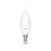 Лампа Gauss Basic Свеча на ветру 5,5W 400lm 3000K E14 LED 1/10/50