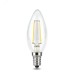 Лампа Gauss Filament Свеча 5W 420lm 2700К Е14 LED 1/10/50
