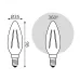 Лампа Gauss Filament Свеча 7W 550lm 2700К Е14 LED 1/10/50