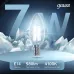 Лампа Gauss Filament Свеча 7W 580lm 4100К Е14 LED 1/10/50