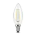 Лампа Gauss Filament Свеча 9W 710lm 4100К Е14 LED 1/10/50