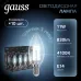 Лампа Gauss Filament Свеча 11W 830lm 4100К Е14 LED 1/10/50