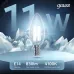 Лампа Gauss Filament Свеча 11W 830lm 4100К Е14 LED 1/10/50