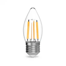 Лампа Gauss Filament Свеча 11W 810lm 2700К Е27 LED 1/10/50