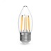 Лампа Gauss Filament Свеча 11W 810lm 2700К Е27 LED 1/10/50