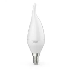 Лампа Gauss Свеча на ветру 9.5W 890lm 3000K E14 LED 1/10/50