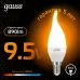 Лампа Gauss Свеча на ветру 9.5W 890lm 3000K E14 LED 1/10/50