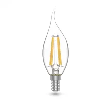 Лампа Gauss Basic Filament Свеча на ветру 5,5W 530lm 4100К Е14 LED (3 лампы в упаковке) 1/20