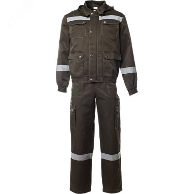 Костюм АНТЕЙ с СОП куртка п к цв. хаки  64-66 128-132 170-176