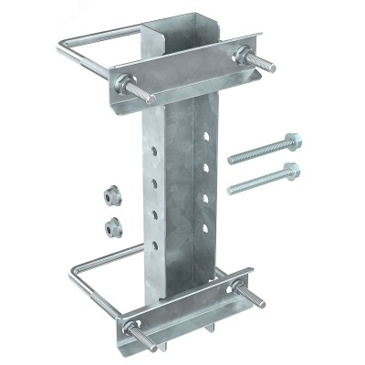 Крепление к опорам ограждающим 40-62 мм для 1-консоли HDZ