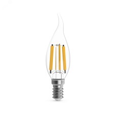 Лампа Gauss Filament Свеча на ветру 13W 1100lm 2700К Е14 LED 1/10/50