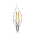 Лампа Gauss Filament Свеча на ветру 11W 830lm 4100К Е14 LED 1/10/50