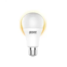 Лампа Gauss Smart Home A60 8,5W 806lm 2700К E27 диммируемая LED 1/10/40