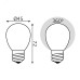 Лампа Gauss Filament Шар 5W 450lm 4100К Е27 milky LED 1/10/50