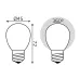 Лампа Gauss Filament Шар 5W 450lm 4100К Е27 milky LED 1/10/50