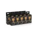 Лампа Gauss Filament Шар 5W 400lm 2700К Е14 golden LED 1/10/50