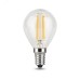 Лампа Gauss Filament Шар 5W 420lm 2700К Е14 LED 1/10/50