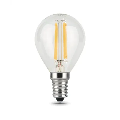 Лампа Gauss Filament Шар 11W 810lm 2700К Е14 LED 1/10/50