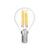 Лампа Gauss Filament Шар 13W 1100lm 2700К Е14 LED 1/10/50