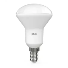 Лампа Gauss R50 6W 500lm 3000K Е14 LED 1/10/100