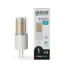 Лампа Gauss Elementary G4 12V 4W 400lm 4100K керамика LED 1/10/200