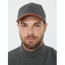 Кепка-бейсболка VERONA, цв. Серый-оранжевый