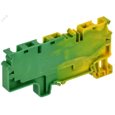 ARMAFIX Клемма пружинная CX6-3 PE 6мм2 трехконтактная заземляющая IEK