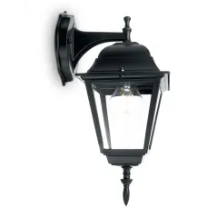 Светильник садово-парковый, 60W 230V E27 черный, 4102