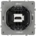 Розетка скрытого монтажа в рамку HDMI IP20 белый 15-3114-01 Galaxy