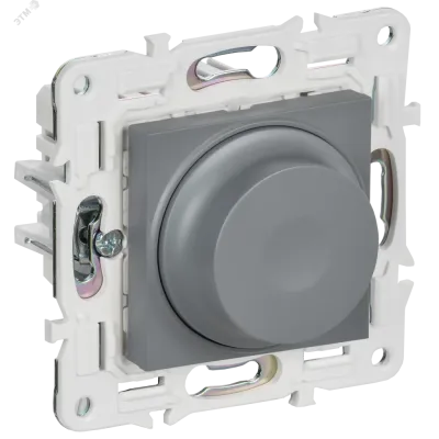 SKANDY Светорегулятор поворотный 600Вт SK-D01Gr серый IEK