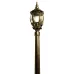 Светильник садово-парковый, 100W 230V E27 черное золото, 8111