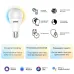 Лампа Gauss Smart Home A60 8,5W 806lm 2700-6500К E27 изм.цвет.темп.+диммирование LED 1/10/40