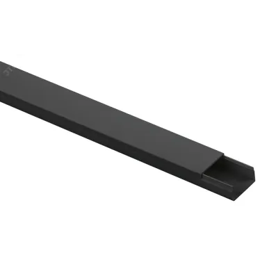 Кабель-канал ЭРА KK-B-20-10 черный 20x10мм 50м