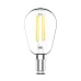 Лампа Gauss Basic Filament ST45 4,5W 470lm 2700К Е14 LED 1/10/50