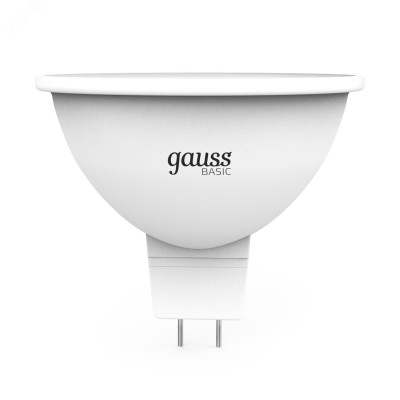 Лампа Gauss Elementary MR16 12V 9W 680lm 3000K GU5.3 LED 1/10/100