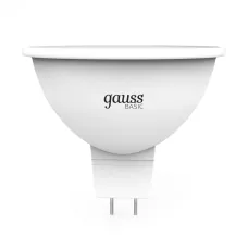 Лампа Gauss Elementary MR16 12V 7W 550lm 4100K GU5.3 LED 1/10/100