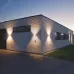 Светильник уличный светодиодный, 14W, 1000Lm, 4000K, черный DH503 (на стену)