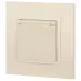 14-2103-02 ЭРА Розетка 2P+E Schuko со шторками с крышкой, 16A-250В, IP20, Эра Elegance, сл.кость (10