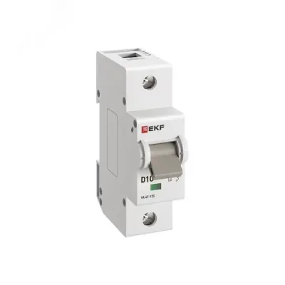 Выключатель автоматический ВА 47-125 1P 10А (D) 15кА PROXIMA