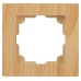 Рамка для розеток и выключателей Intro Accent 6-501-11 на 1 пост, СУ, сосна