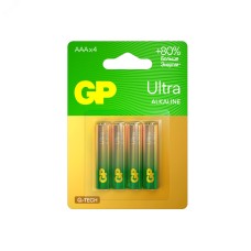 Батарейка алкалиновая GP Ultra Alkaline G-Tech 24А AАA