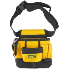 Пояс для инструмента одинарный, полиэстер, 9 отделений, 1 петля для инструмента