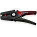 KNIPEX PreciStrip16 стриппер автоматический, c кабелерезом, быстросменный блок ножей, зачистка 0.08 - 16 мм2 (AWG 28 - 5), L-195 мм, KN-1252195