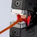 KNIPEX PreciStrip16 стриппер автоматический, c кабелерезом, быстросменный блок ножей, зачистка 0.08 - 16 мм2 (AWG 28 - 5), L-195 мм, KN-1252195